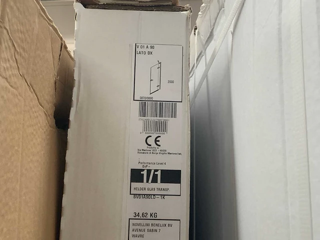 Novellini lato dx douchedeur - afbeelding 1 van  2
