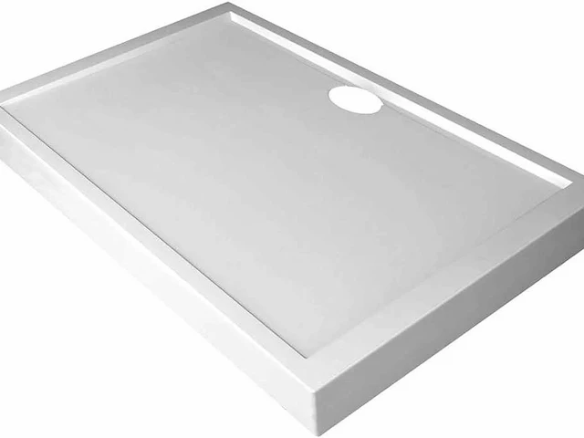 Novellini olympic new douchebak acryl rechthoekig 1000x800x115mm wit - afbeelding 1 van  3