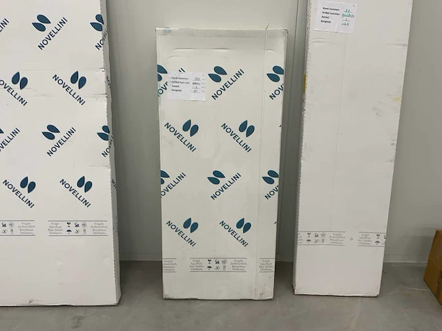 Novellini young 2 y21v701k bad spatwand (2x) - afbeelding 3 van  3