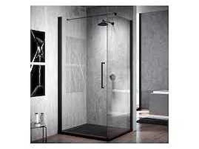 Novellini zijwand voor douche draaideur fg100 100x200cm - afbeelding 1 van  4