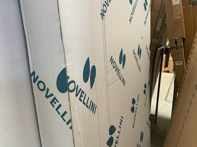 Novellini zijwand voor douche draaideur fg100 100x200cm - afbeelding 4 van  4