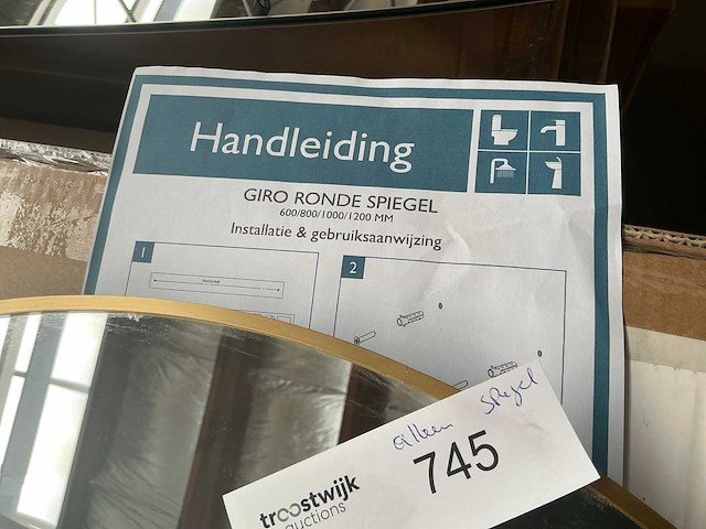 Novi giro 60cm badkamer spiegel - afbeelding 4 van  4