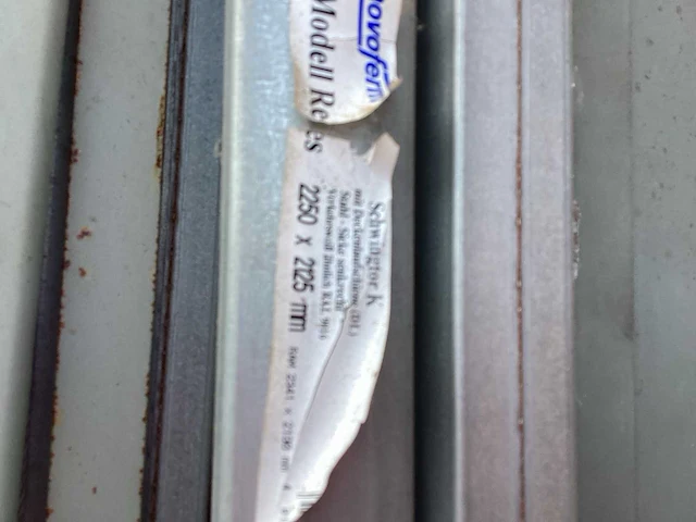 Novoferm - 2375 x 2250 millimeter - window frames & doors (7x) - afbeelding 5 van  5