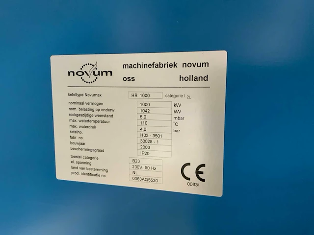 Novum hr 1000 verwarmingsketel - afbeelding 8 van  9