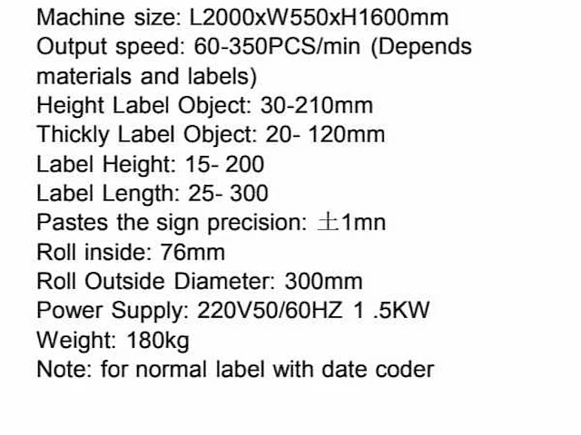 Noypack labeler print- en etiketteermachine - afbeelding 10 van  18