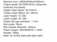 Noypack labeler print- en etiketteermachine - afbeelding 10 van  18