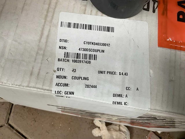 Nozbart coupling (73x) - afbeelding 4 van  5