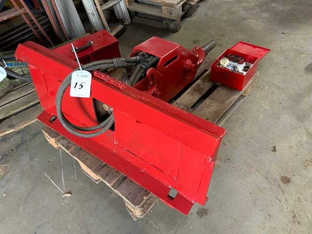 Npk - schranklader hydraulische sloophamer - afbeelding 2 van  5