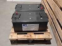 (ns materiaal) 2x loodbatterij exide, sonnenschein dryfit a512/200a - afbeelding 3 van  6