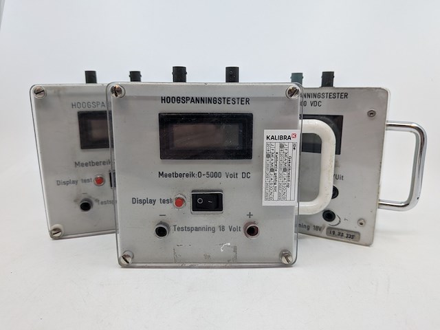 (ns materiaal) 3x hoogspanningsmeter, digit, met 4x sonde, fluke 80k-40 - afbeelding 4 van  10