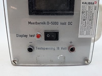 (ns materiaal) 3x hoogspanningsmeter, digit, met 4x sonde, fluke 80k-40 - afbeelding 6 van  10