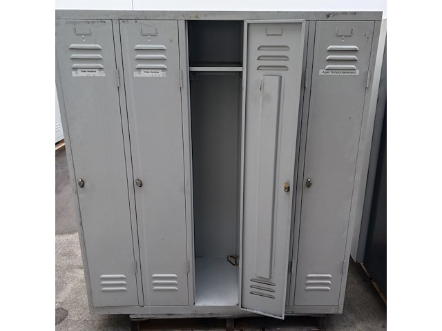 (ns materiaal) 3x lockerkast en 1x roldeurkast - afbeelding 18 van  19