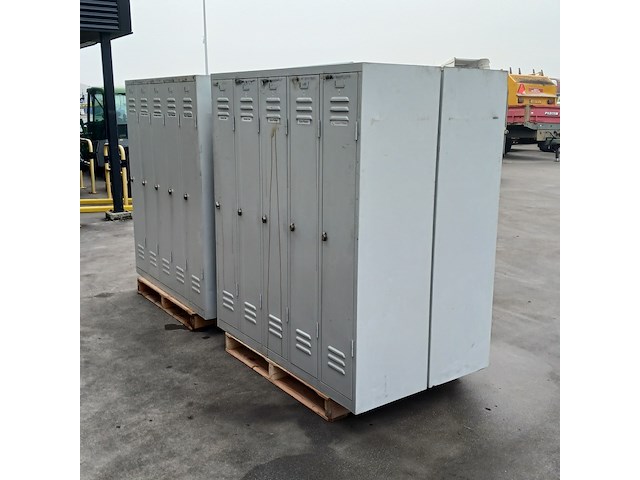 (ns materiaal) 4x lockerkast met bankjes - afbeelding 2 van  24