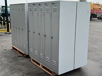 (ns materiaal) 4x lockerkast met bankjes - afbeelding 2 van  24