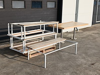 (ns materiaal) 4x lockerkast met bankjes - afbeelding 6 van  24