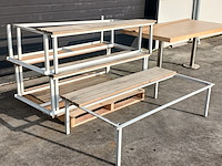 (ns materiaal) 4x lockerkast met bankjes - afbeelding 7 van  24