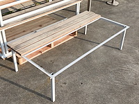 (ns materiaal) 4x lockerkast met bankjes - afbeelding 8 van  24