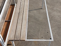 (ns materiaal) 4x lockerkast met bankjes - afbeelding 10 van  24