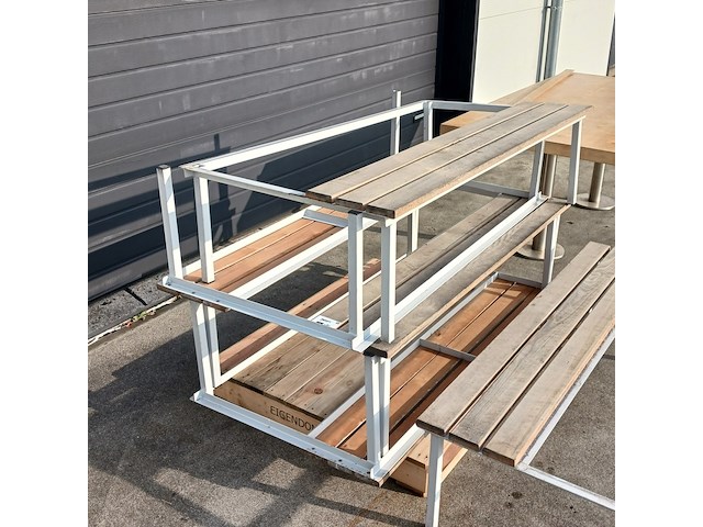 (ns materiaal) 4x lockerkast met bankjes - afbeelding 11 van  24