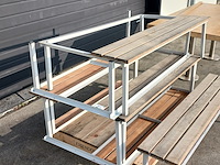 (ns materiaal) 4x lockerkast met bankjes - afbeelding 11 van  24