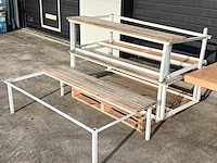 (ns materiaal) 4x lockerkast met bankjes - afbeelding 13 van  24