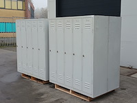 (ns materiaal) 4x lockerkast met bankjes - afbeelding 12 van  24