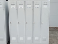 (ns materiaal) 4x lockerkast met bankjes - afbeelding 18 van  24