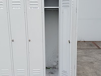 (ns materiaal) 4x lockerkast met bankjes - afbeelding 20 van  24