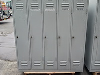 (ns materiaal) 4x lockerkast met bankjes - afbeelding 23 van  24