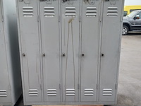 (ns materiaal) 4x lockerkast met bankjes - afbeelding 24 van  24