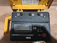(ns materiaal) analoge isolatieweerstandtester, megger, bm11 - afbeelding 3 van  10