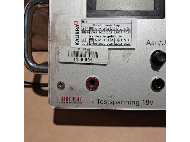 (ns materiaal) dc-hoogspanningsmeter, digit, met 2x sonde, fluke 80k-40 - afbeelding 4 van  10