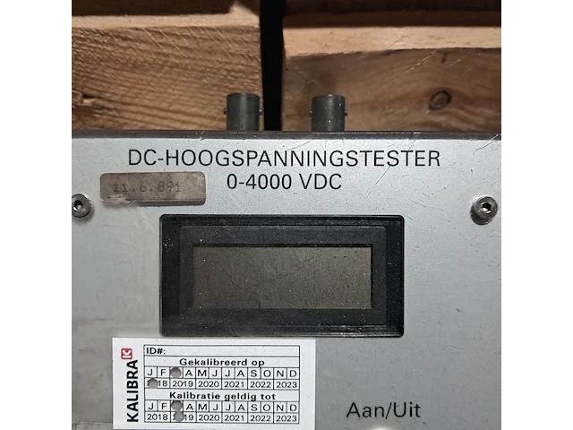(ns materiaal) dc-hoogspanningsmeter, digit, met 2x sonde, fluke 80k-40 - afbeelding 6 van  10