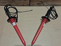 (ns materiaal) dc-hoogspanningsmeter, digit, met 2x sonde, fluke 80k-40 - afbeelding 8 van  10