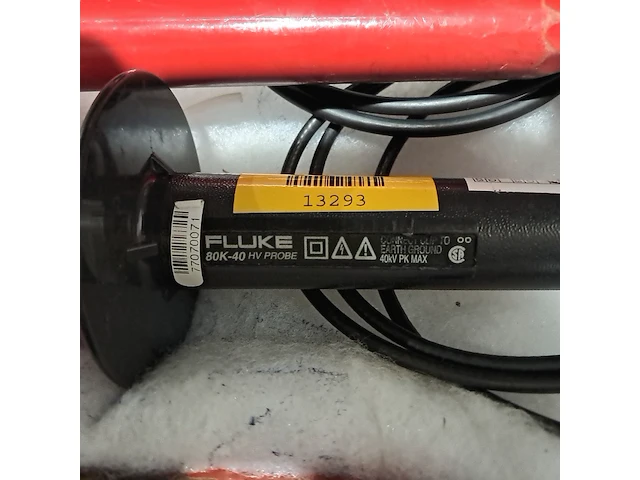 (ns materiaal) dc-hoogspanningstester, digit, met 4x sonde, fluke 80k-40 - afbeelding 2 van  11