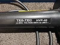 (ns materiaal) dc-hoogspanningstester met 2x sonde, testec hvp-40, fluke 80k-40 - afbeelding 8 van  9