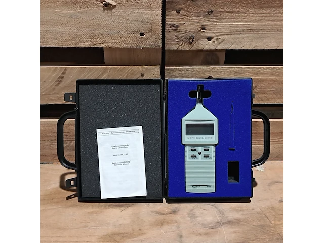 (ns materiaal) geluidsniveaumeter, peaktech, 2730 - afbeelding 1 van  9