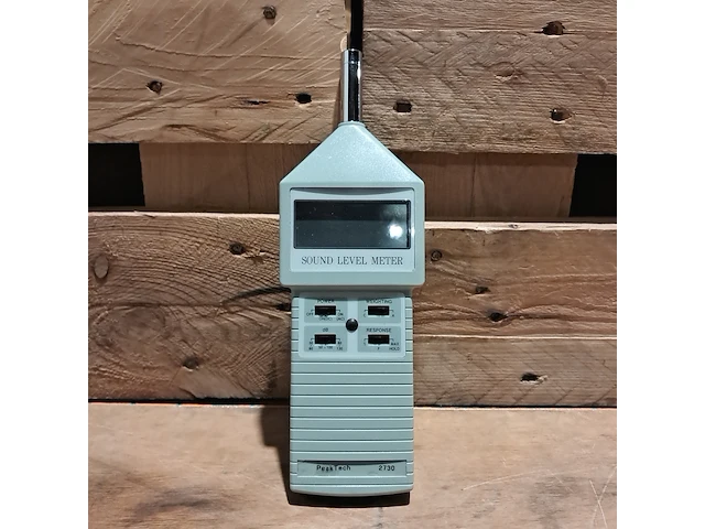 (ns materiaal) geluidsniveaumeter, peaktech, 2730 - afbeelding 3 van  9