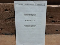(ns materiaal) geluidsniveaumeter, peaktech, 2730 - afbeelding 8 van  9