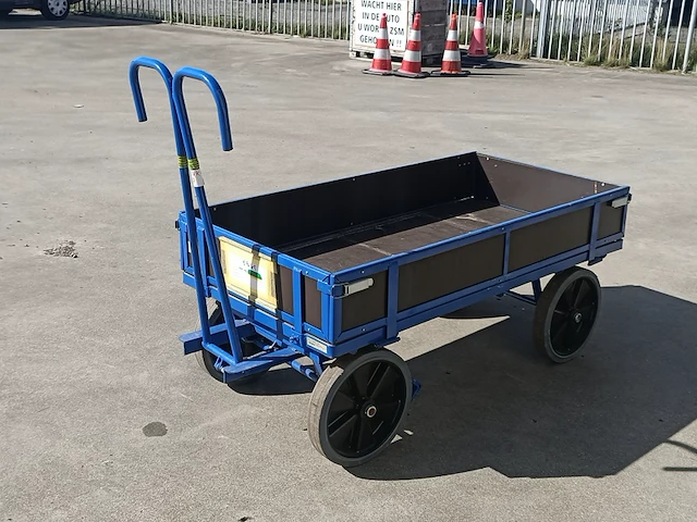 (ns materiaal) handtrekwagen, rollcart, 203327 - afbeelding 6 van  9