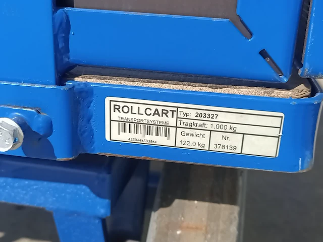 (ns materiaal) handtrekwagen, rollcart, 203327 - afbeelding 11 van  11