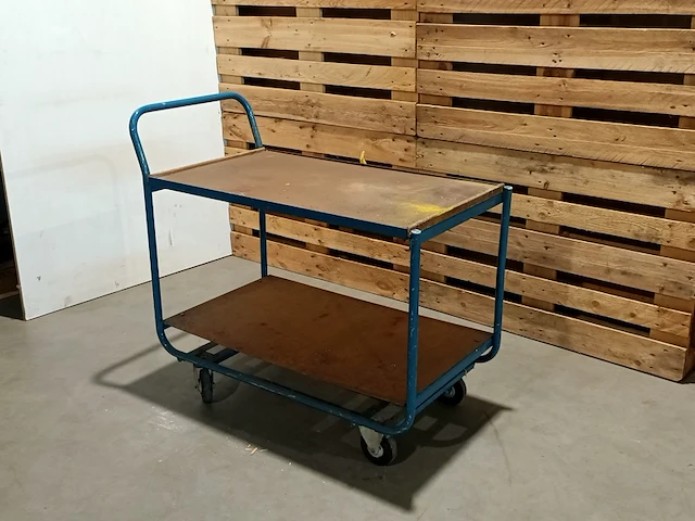 (ns materiaal) magazijn wagen - afbeelding 1 van  3