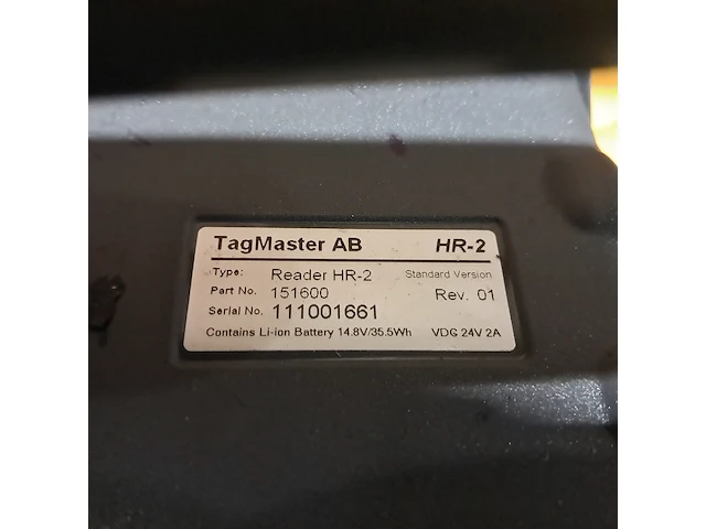 (ns materiaal) rfid-lezer, tagmaster, hr-2 - afbeelding 5 van  9