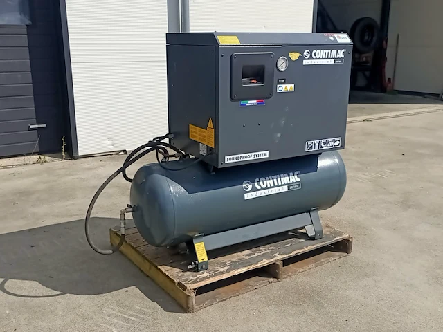 (ns materiaal) schroef compressor, contimac, industrial series - afbeelding 2 van  9