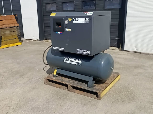 (ns materiaal) schroef compressor, contimac, industrial series - afbeelding 3 van  9