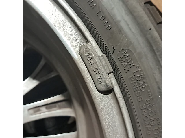 (ns materiaal) set winterbanden, michelin, pilot alpine pa4, incl. velgen, bmw - afbeelding 3 van  11