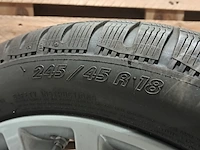 (ns materiaal) set winterbanden, michelin, pilot alpine pa4, incl. velgen, bmw - afbeelding 7 van  11