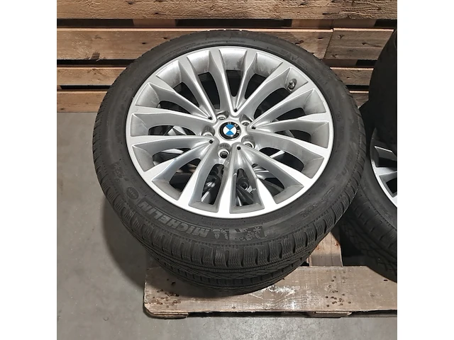 (ns materiaal) set winterbanden, michelin, pilot alpine pa4, incl. velgen, bmw - afbeelding 10 van  11