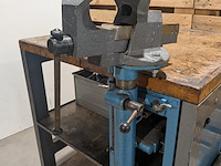(ns materiaal) werkbank met bankschroef, incl. inhoud - afbeelding 5 van  11
