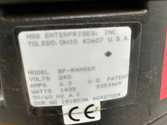 Nss bp-ranger industriële stofzuiger - afbeelding 7 van  8